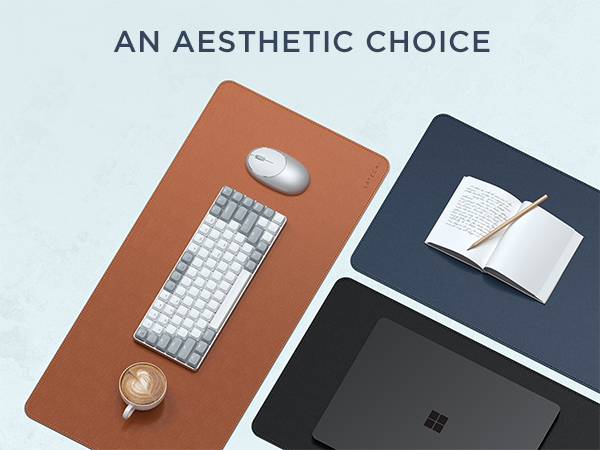 Vegan-Leather Premium Desk Mat