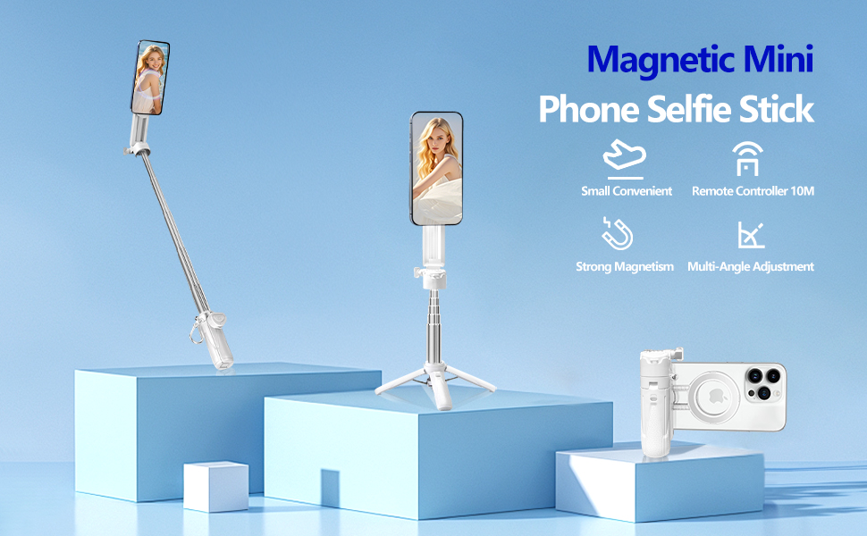 magnetic phone tripod