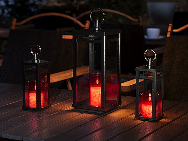 romantic lantern decor for peaceful night