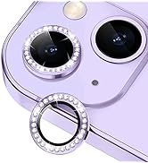 Xfilm for iPhone 14 / iPhone 14 Plus Camera Lens Protector Bling, 9H Hardness Scratchproof Camera...