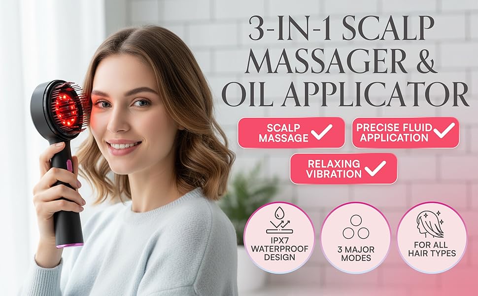 Scalp Massager Comb