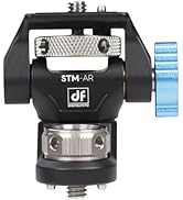 DF Adjustable Camera Monitor Mount for ARRI-Style, 360° Swivel and 180° Tilt Monitor Holder Anti-...