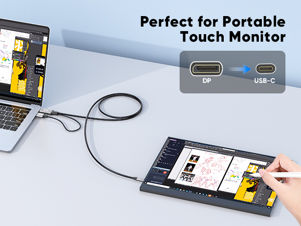 dp to usb c for studio display