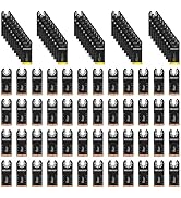 AMZWEI 105Pcs Titanium & HCS Oscillating Tool Blades, Professional Oscillating Saw Blades for Woo...