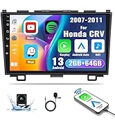 2G+64G Android 13 Car Stereo Radio for Honda CRV 2007-2011, 9" Touch Screen in-Dash GPS Navigatio...