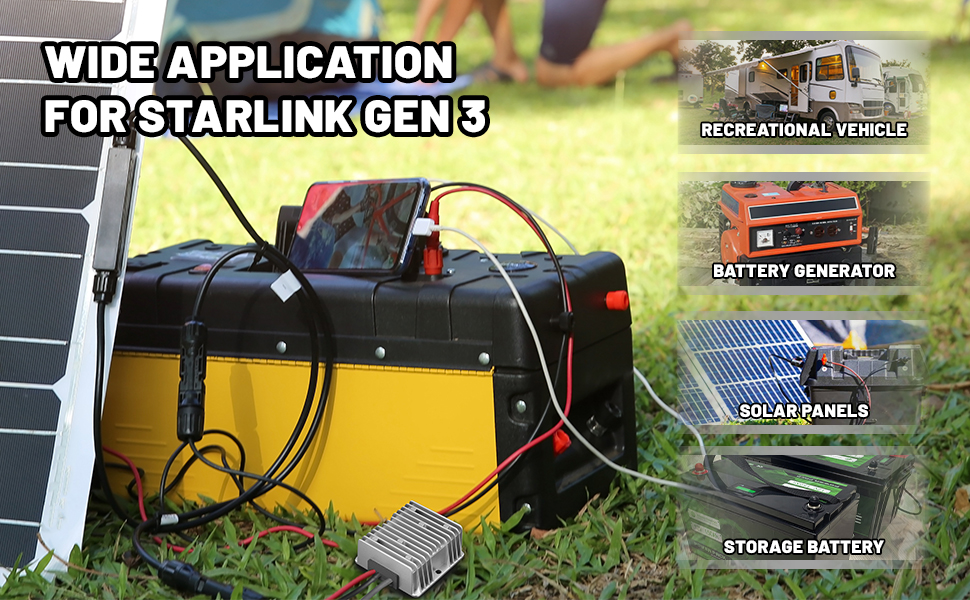 Starlink Mini Step Up Power Cable