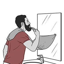 beard bib