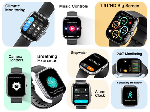 1.91“HD Big Screen