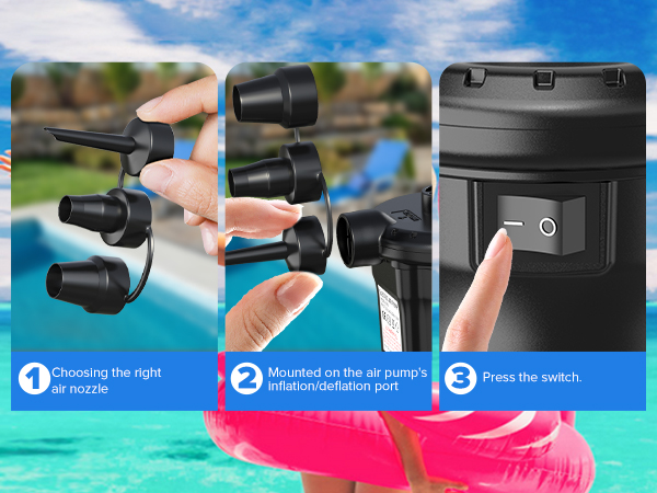 air mattress pump electric