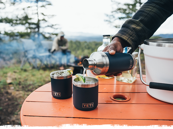 yeti barware for cocktails, beer and wine