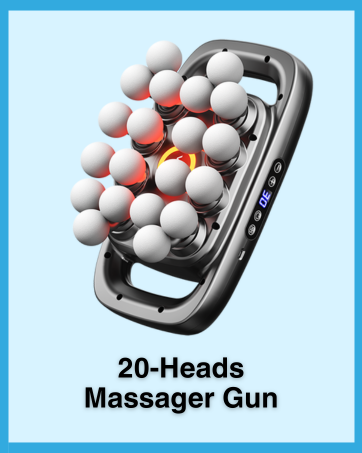 20 head massage gun