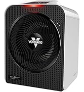 Vornado Velocity 5 Whole Room Space Heater with Auto Climate Control, Timer, and Safety Features,...
