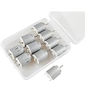 Gikfun DC 3V-6V 140 Motor 20000 RPM for DIY Electric Small Fan Arduino (Pack of 10pcs) EK2153