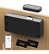 Anweller Smart Cabinet Lock, Hidden Electronic Bluetooth Child Safety Baby Proofing RFID Drawer L...