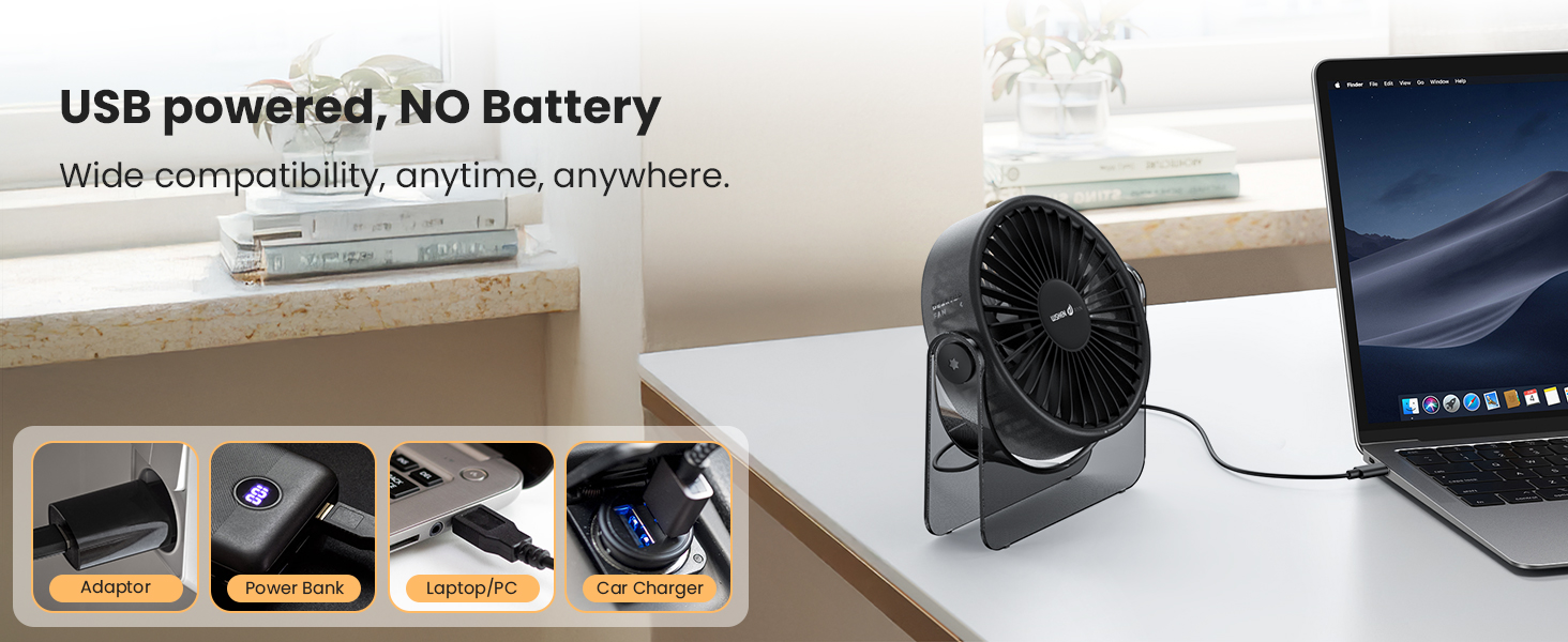 mini fan for desk