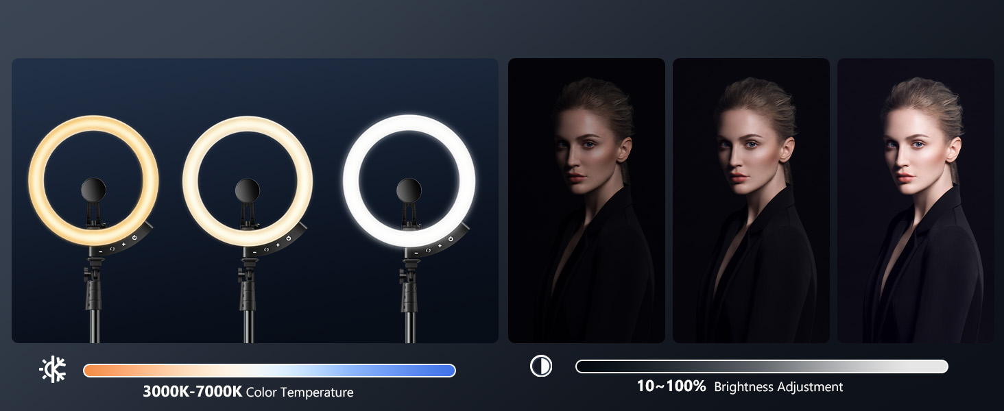 ring light with stand