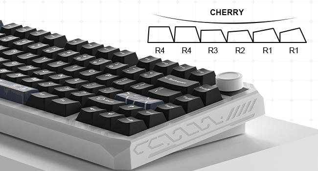 75% Wireless Keyboard with Knob Full Aluminum, VIA/QMK Custom Mechanical Keyboard