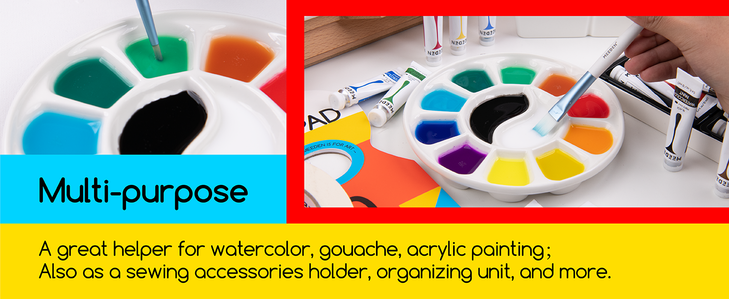 Watercolor Painting Palette
