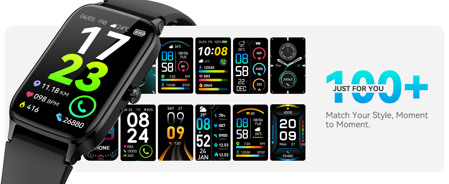 CUSTOMIZED WATCH FACES