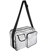 Synvicovan 13.8 Inch Tool Bag-Transparent &amp; Anti-static Cleanroom Engineer Bag for Work and Trave...