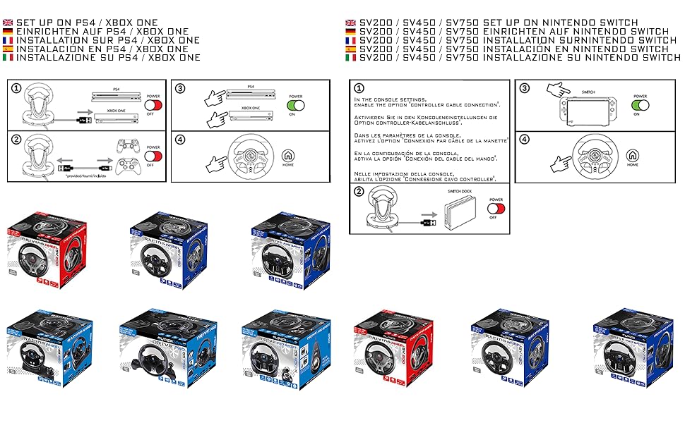 superdrive steering wheel connection for xbox serie x ps4 xbox one pc