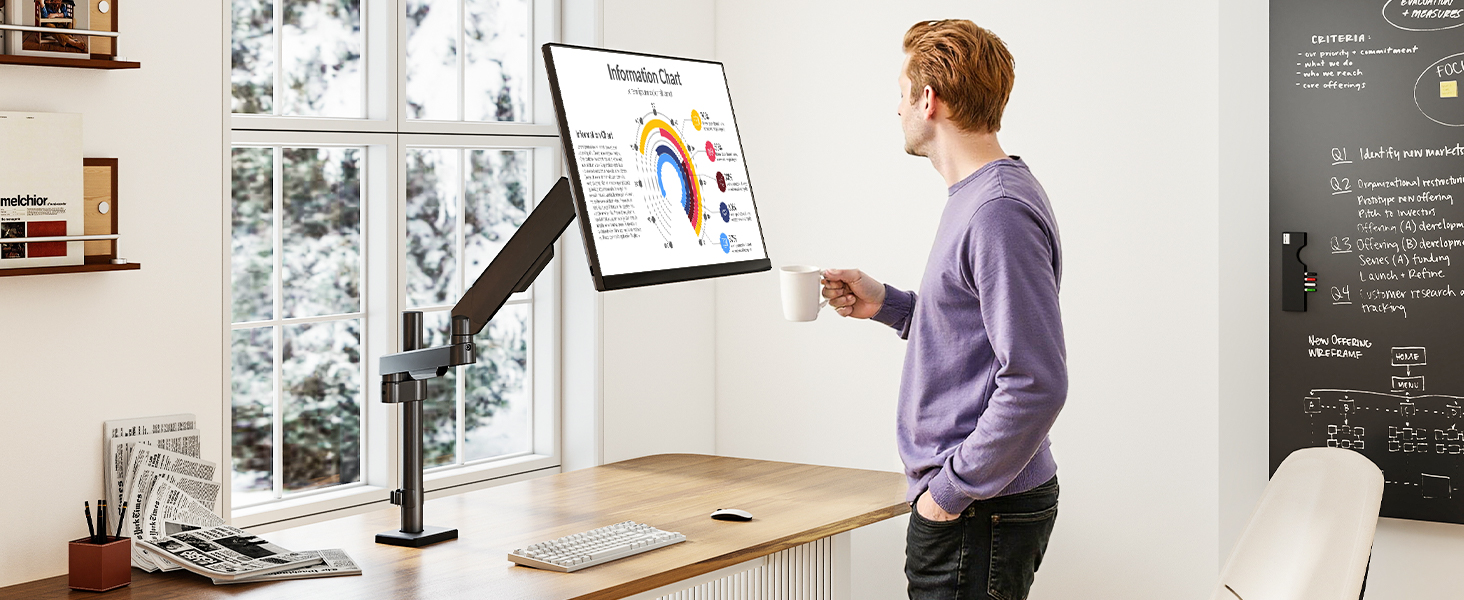 monitor desk mount