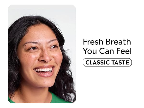 Fresh breath you can feel - classic taste