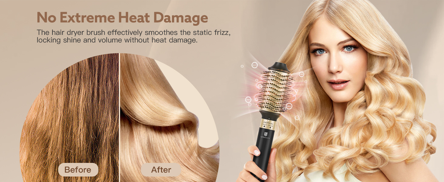 Webeauty hair dryer brush blow 5 in 1 air styler