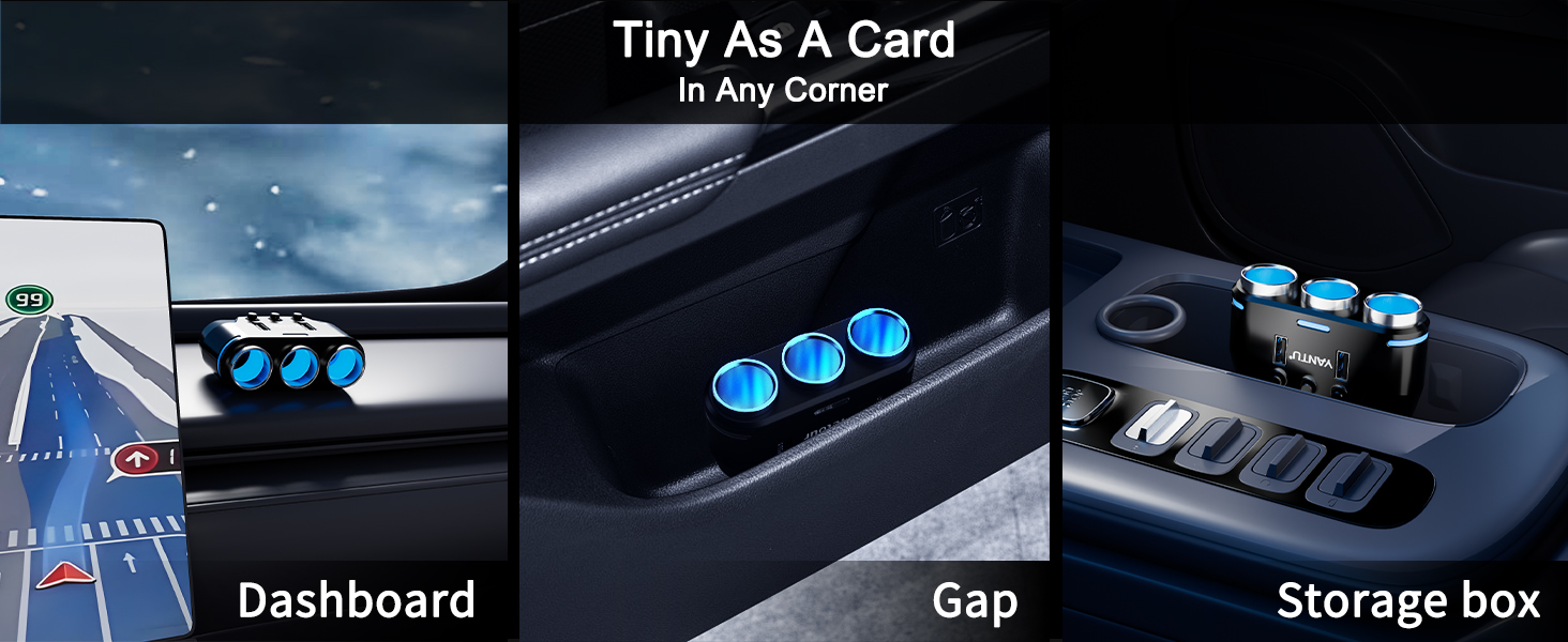 Cigarette Lighter Splitter