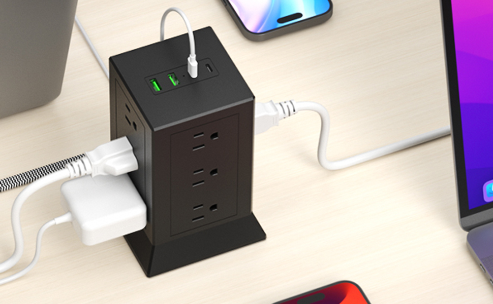 power strip tower