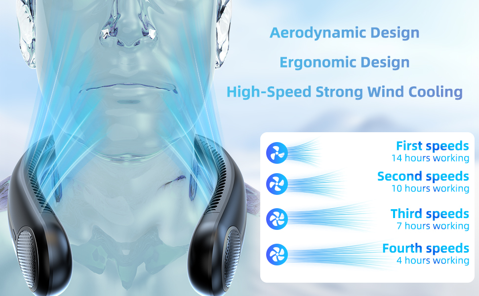 portable neck fan