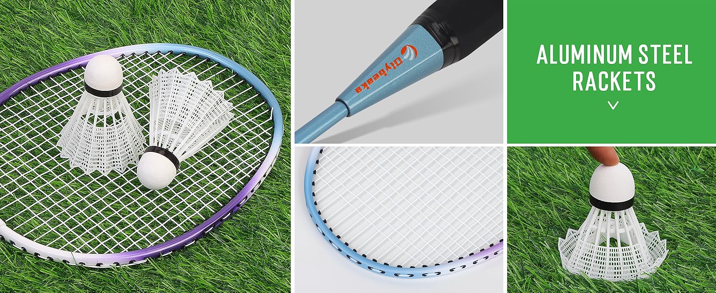 aluminum steel rackets
