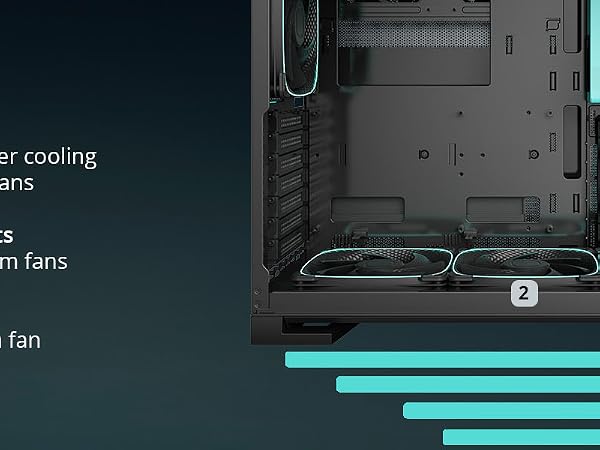 gaming pc tower case
