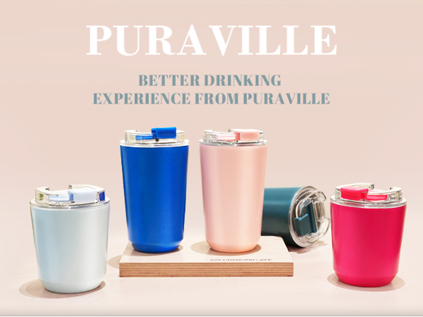 puraville coffee tumbler