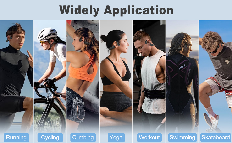 Bone conduction sport headphones