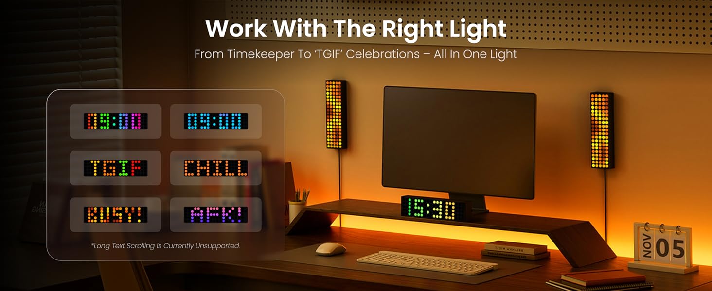 LED Desk Lamp with 20+ Scene Modes