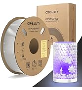 Creality Upgrade Transparent PETG Filament for Halloween Decorations, 2024 Latest Batch Hyper PET...