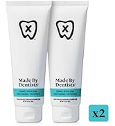 Made by Dentists Professional Enamel Rebuilding Toothpaste - 2 Pack - Remineralizing Nano Hydroxy...