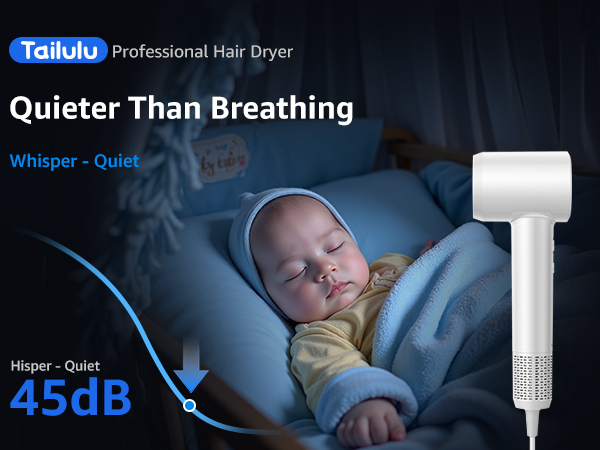 quiet hair dryer