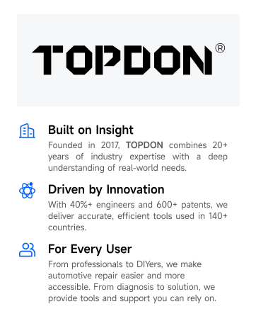 Topdon obd2 scanner