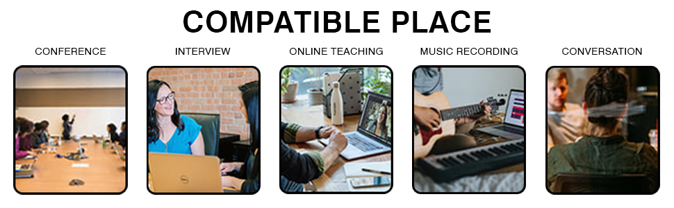 Omnidirectional Condenser Mic, Clip on Microphone, Lapel Microphone