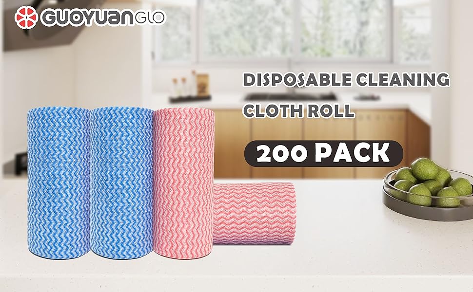 disposable dish cloths roll