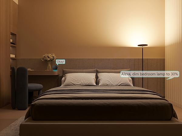 bedroom floor lamp