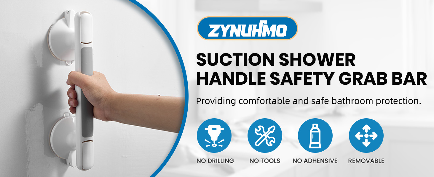 suction shower grab bars