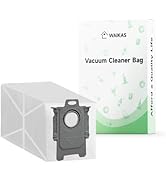 WAIKAS 20 Pack Qrevo Dust Bags for Roborock QV 35A, Qrevo S5V, Saros 10R/Z70, Qrevo Edge S5A, Qre...