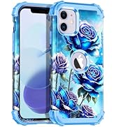 Miqala Compatible with iPhone 11 Case,Glow in The Dark Three Layer Heavy Duty Shockproof Full Pro...