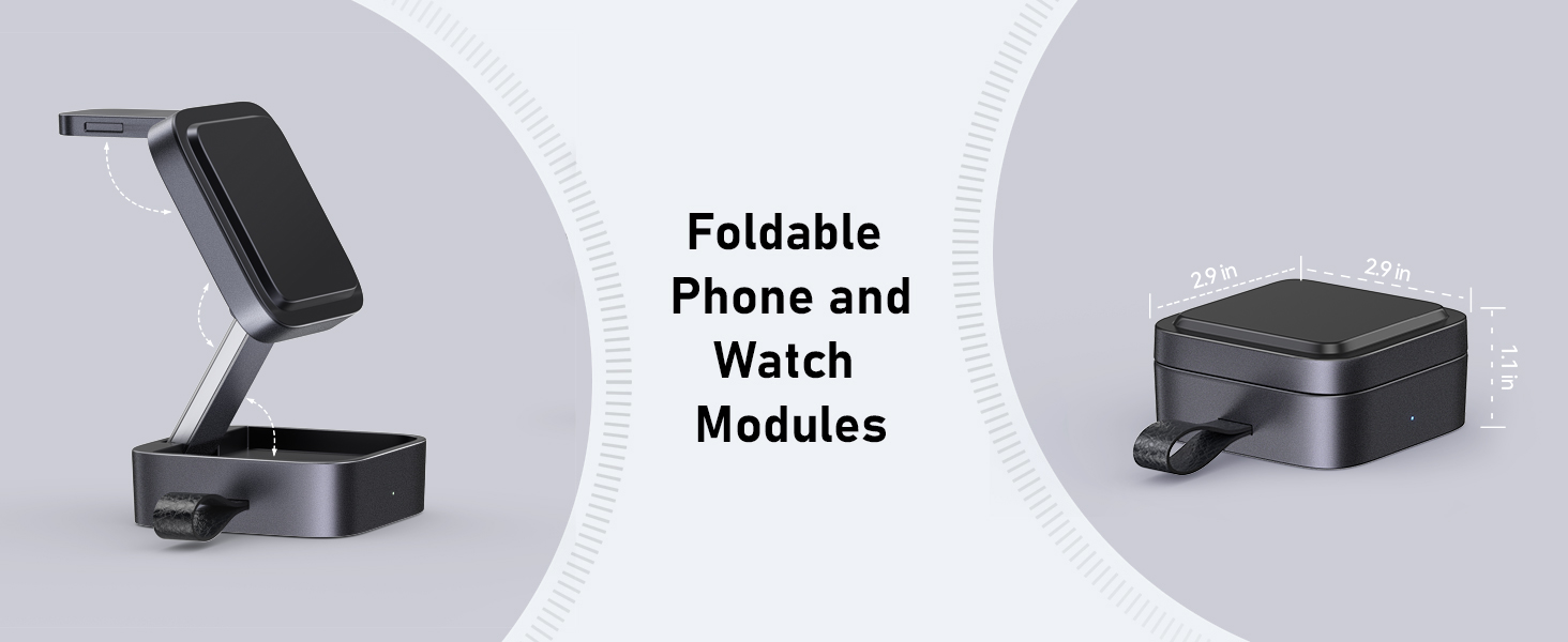 3 in 1 Wireless Charging Station