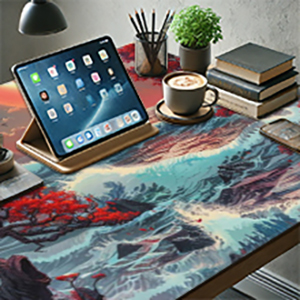 Oversized 3XL Extended Large Gaming Mouse Pad 48x24 Inch, Waterproof Desk Pad