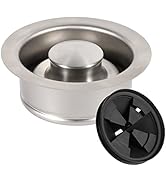 Garbage Disposal Flange Stopper Collar Sink Baffle Kit, Fit Universal 3-1/2 Inch Standard Sink Dr...