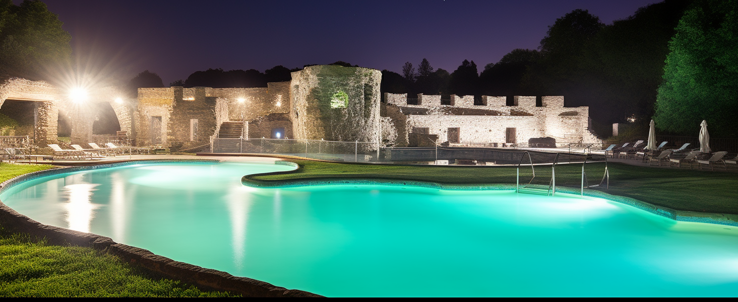 plug in flood light outdoor